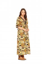 Gypsy Maxi Dress - Klimt Print