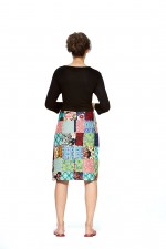 Patch Cotton skirt 