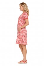 Eloisa Cotton Pocket Dress - Bloom Print