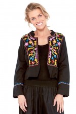 Sol Embroidered Cotton jacket