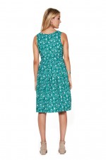 Jude Cotton 50’s A-Line Dress in Milan Print