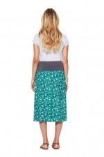New Dita Cotton Reversible Skirt in Milan & Genoa Prints