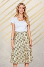 Beth Cotton Wrap Skirt in Faro Print