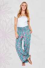 Nat Rayon Trouser with pockets in Goa Print