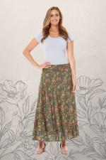 Gigi Frill Skirt in Kashi Print