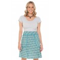 Melissa A-Line Cotton Skirt in Emma Print