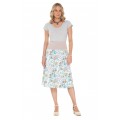 New Dita Cotton Reversible Skirt in Palma & Aster Prints 