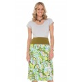 New Dita Cotton Reversible Skirt in Oki & Emma Prints 