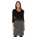 Maggie Stretch Cotton Skirt in Kent Print