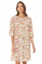 Marsha Cotton  Dress in Floral Print