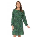 Rome Dress in Emerald Print - Wear 2 ways