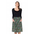 Shona Cotton Skirt in Spark Print