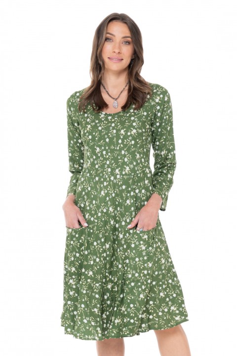 Angelina Dress in Elba Print